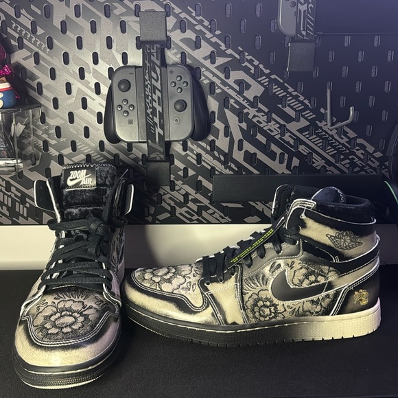 Jordan High Zoom Air CMFT Dia De Muertos) Day of the dead